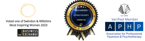 YP Hypnotherapy Awards and Professional Membership Badges 2023